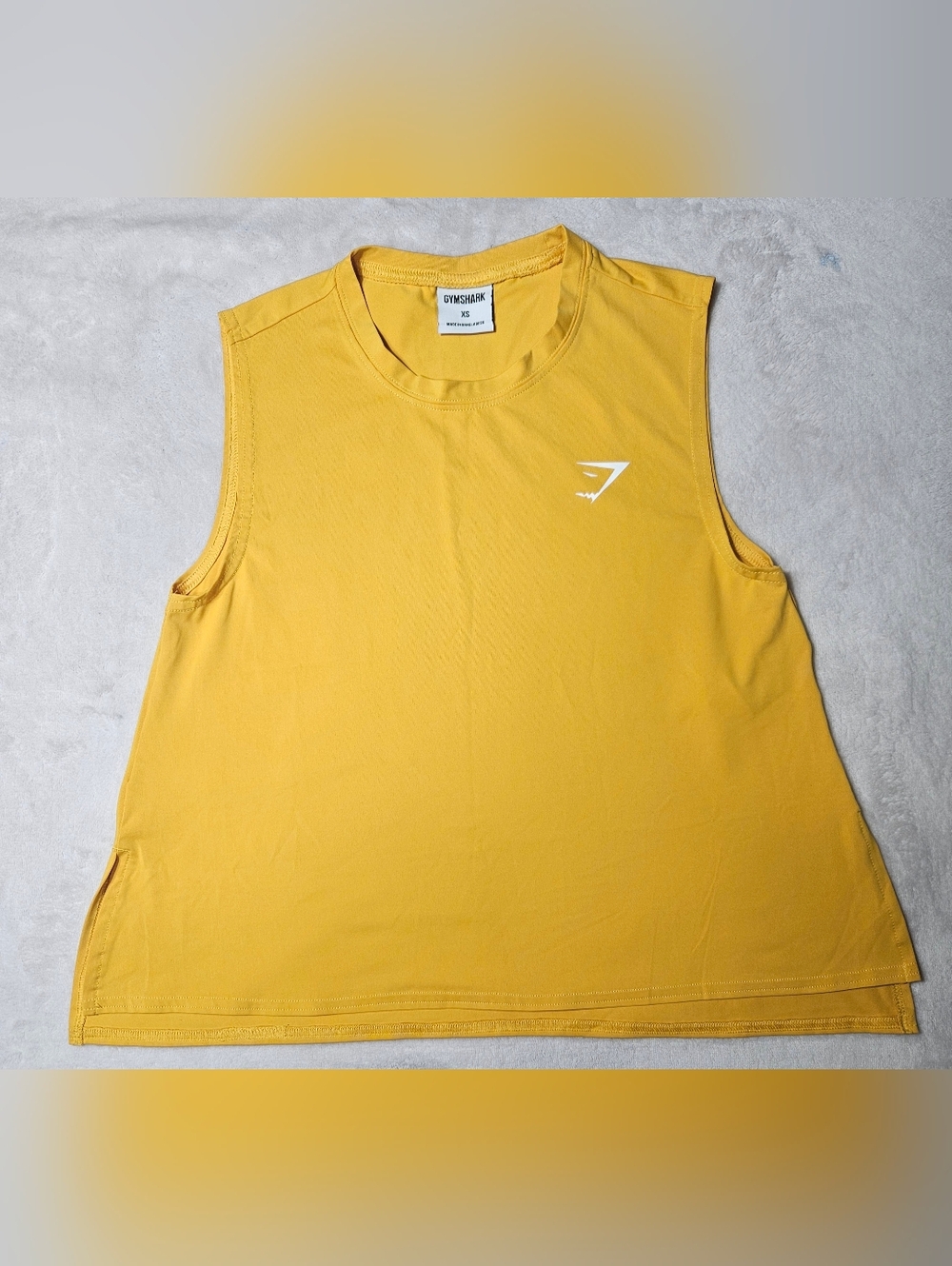 Gymshark womens side slit Training Midi Tank
